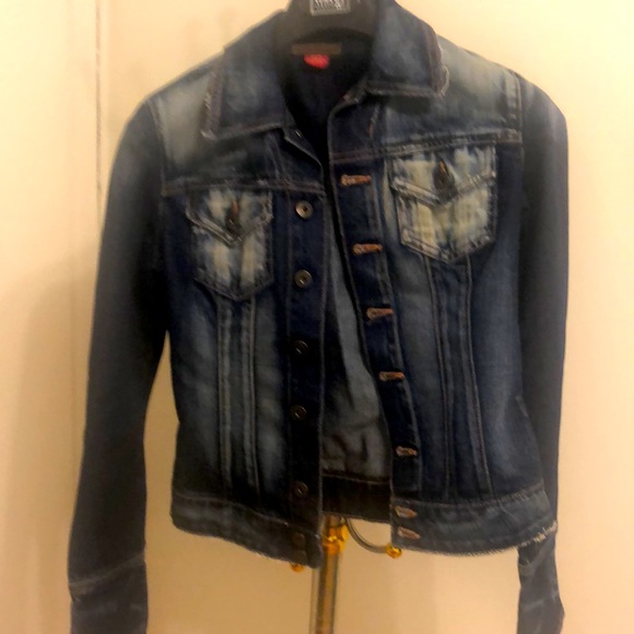 women Guess denim jacket - Picture 3 of 10
